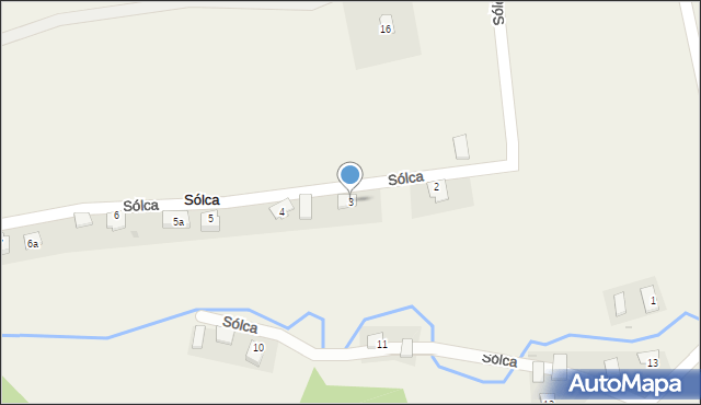 Sólca, Sólca, 3, mapa Sólca