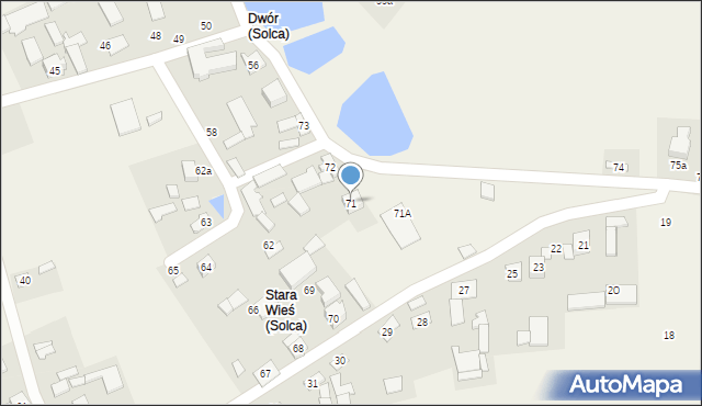Solca, Solca, 71, mapa Solca