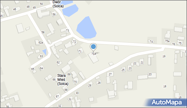 Solca, Solca, 71A, mapa Solca