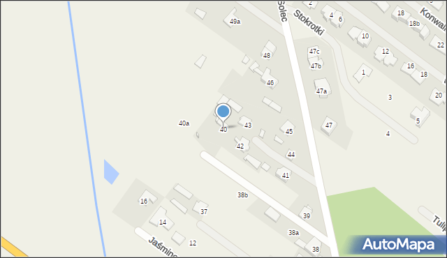 Solec, Solec, 40, mapa Solec