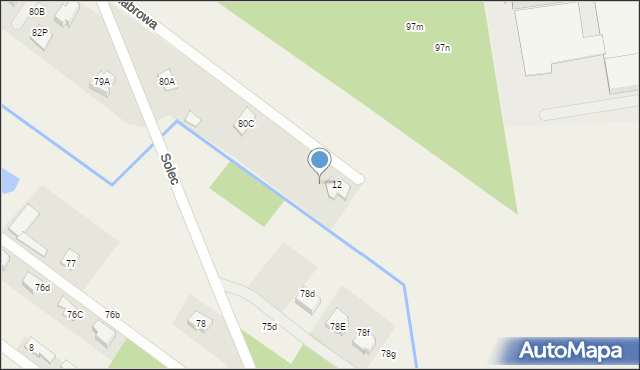 Solec, Solec, 80g, mapa Solec