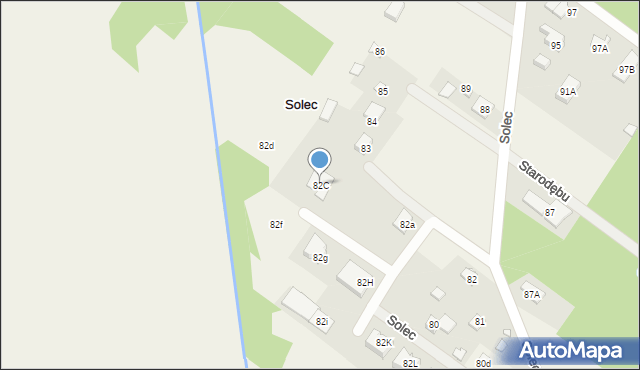 Solec, Solec, 82C, mapa Solec