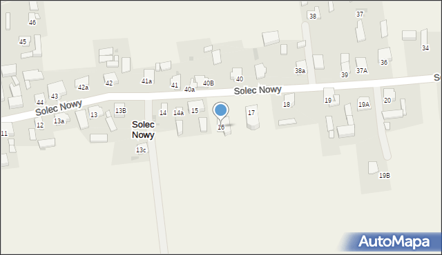 Solec Nowy, Solec Nowy, 16, mapa Solec Nowy