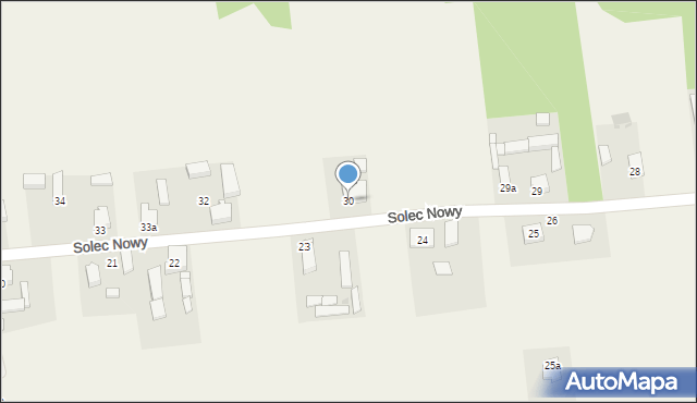 Solec Nowy, Solec Nowy, 30, mapa Solec Nowy