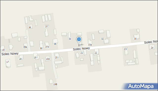 Solec Nowy, Solec Nowy, 33, mapa Solec Nowy