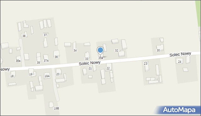 Solec Nowy, Solec Nowy, 33a, mapa Solec Nowy