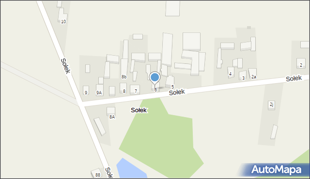Sołek, Sołek, 6, mapa Sołek