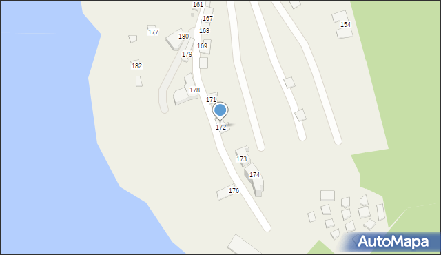 Solina, Solina, 172, mapa Solina