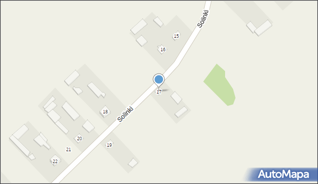 Solinki, Solinki, 17, mapa Solinki