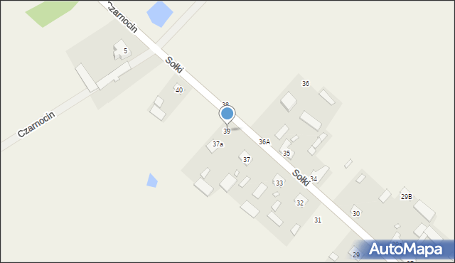 Sołki, Sołki, 39, mapa Sołki