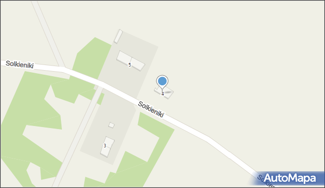 Solkieniki, Solkieniki, 4, mapa Solkieniki