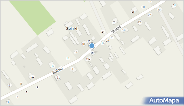 Solniki, Solniki, 15, mapa Solniki
