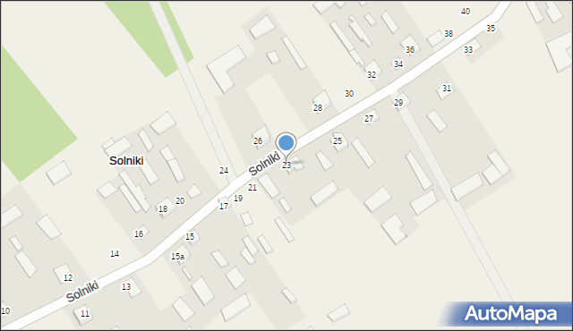 Solniki, Solniki, 23, mapa Solniki