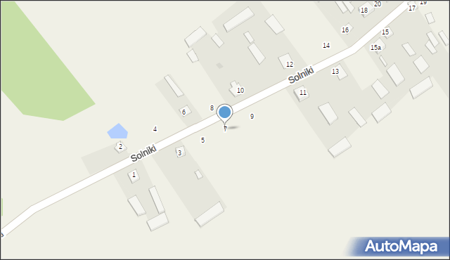 Solniki, Solniki, 7, mapa Solniki