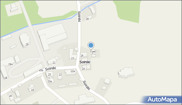 Solniki, Solniki, 25a, mapa Solniki