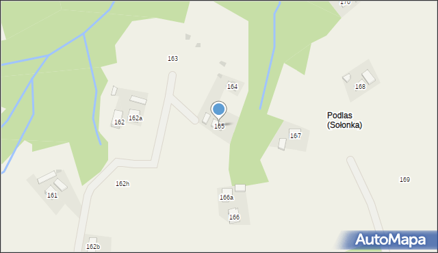 Sołonka, Sołonka, 165, mapa Sołonka