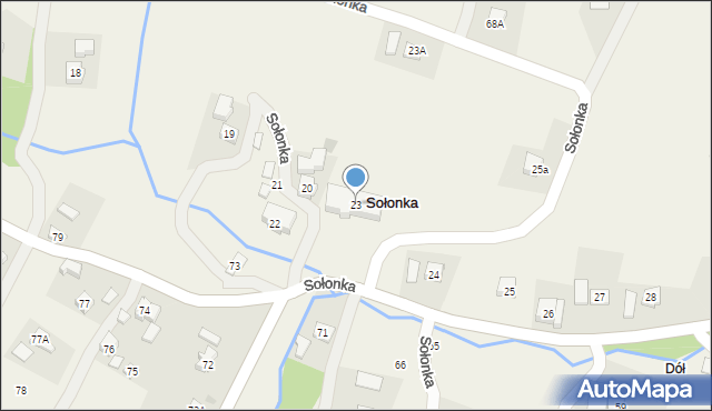 Sołonka, Sołonka, 23, mapa Sołonka