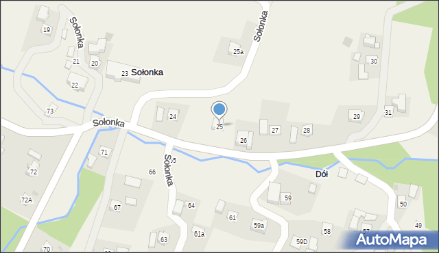 Sołonka, Sołonka, 25, mapa Sołonka