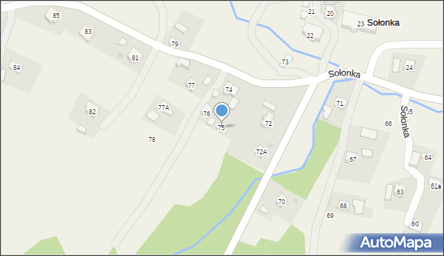 Sołonka, Sołonka, 75, mapa Sołonka