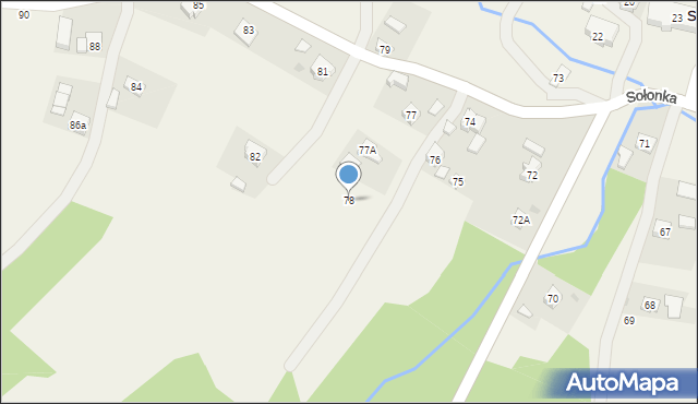 Sołonka, Sołonka, 78, mapa Sołonka