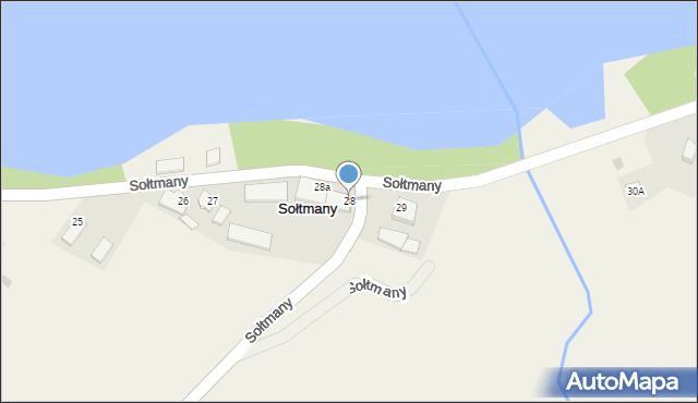 Sołtmany, Sołtmany, 28, mapa Sołtmany
