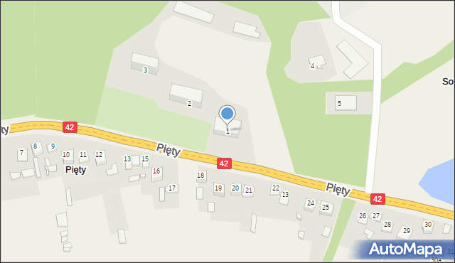 Sołtyków, Sołtyków, 1, mapa Sołtyków