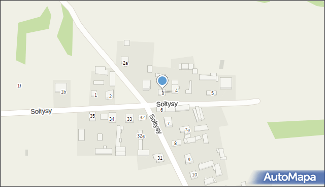 Sołtysy, Sołtysy, 3, mapa Sołtysy