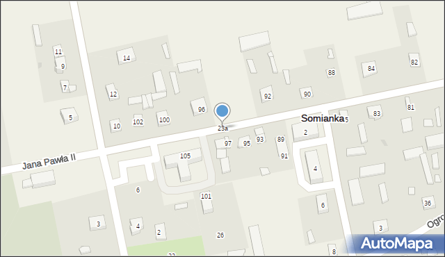 Somianka, Somianka, 23a, mapa Somianka