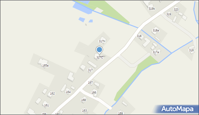 Sonina, Sonina, 317C, mapa Sonina