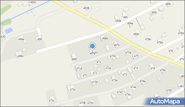 Sonina, Sonina, 467a, mapa Sonina