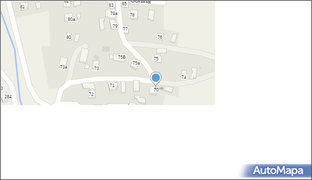 Sonina, Sonina, 70, mapa Sonina