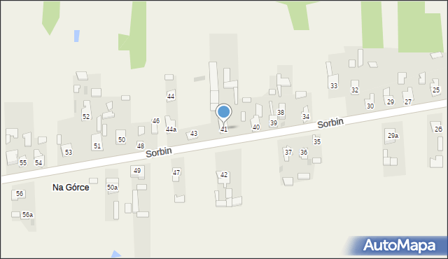 Sorbin, Sorbin, 41, mapa Sorbin