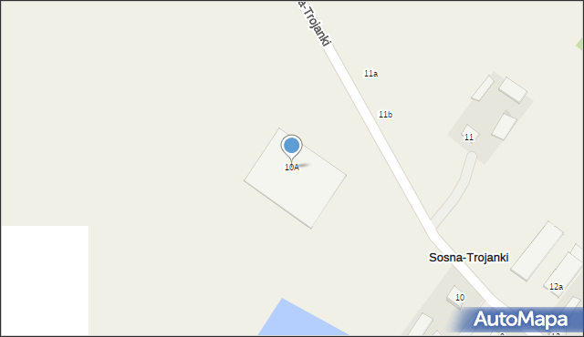Sosna-Trojanki, Sosna-Trojanki, 10A, mapa Sosna-Trojanki