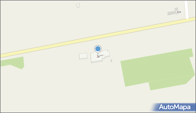 Sosnów, Sosnów, 1a, mapa Sosnów