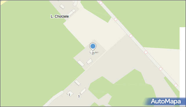 Sosnówek, Sosnówek, 10, mapa Sosnówek