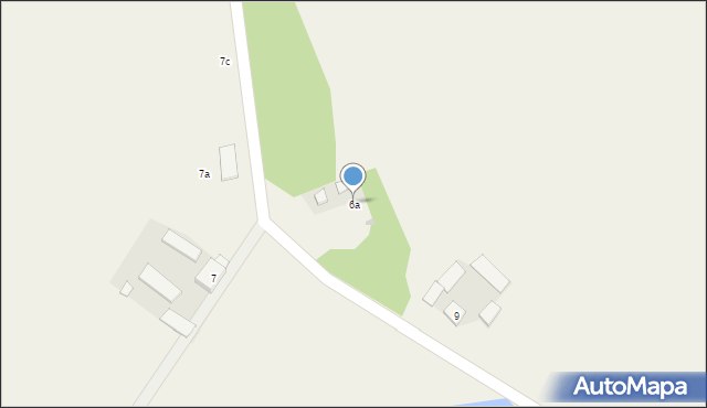 Sosnówiec, Sosnówiec, 6a, mapa Sosnowca