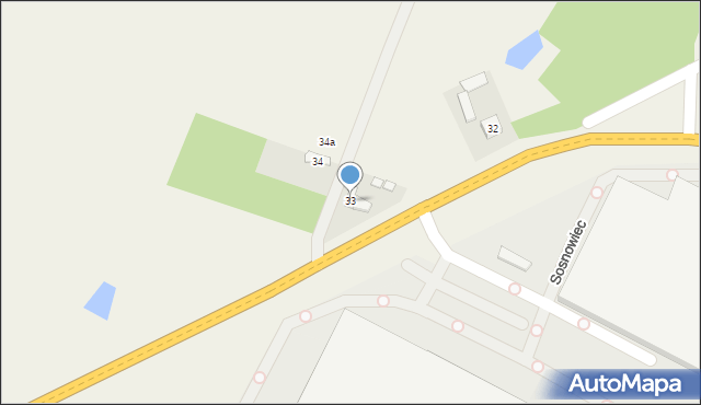 Sosnowiec, Sosnowiec, 33, mapa Sosnowca