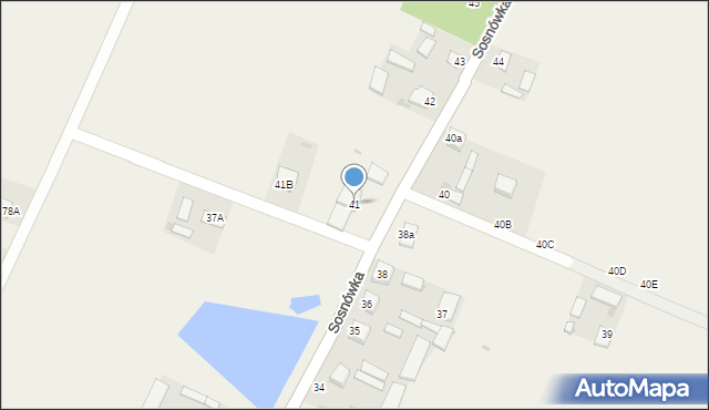 Sosnówka, Sosnówka, 41, mapa Sosnówka