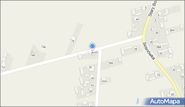 Sosnówka, Sosnówka, 37, mapa Sosnówka