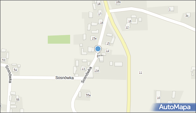 Sosnówka, Sosnówka, 97, mapa Sosnówka
