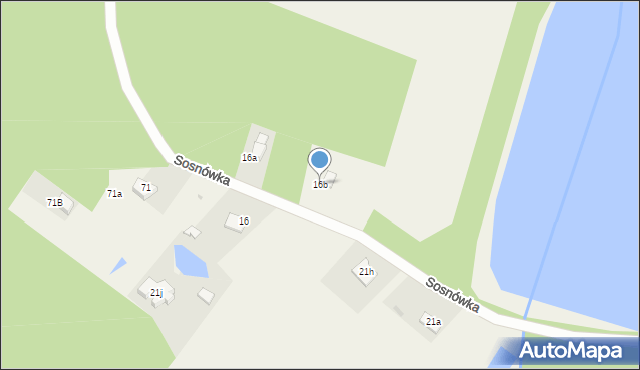 Sosnówka, Sosnówka, 16b, mapa Sosnówka