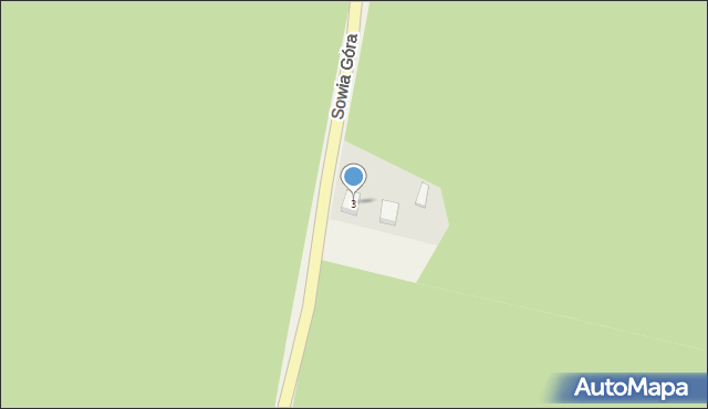 Sowia Góra, Sowia Góra, 3, mapa Sowia Góra