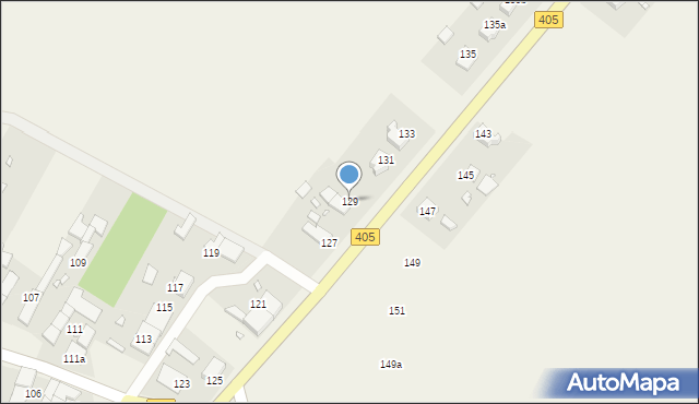 Sowin, Sowin, 129, mapa Sowin