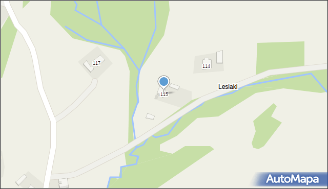 Sowina, Sowina, 115, mapa Sowina