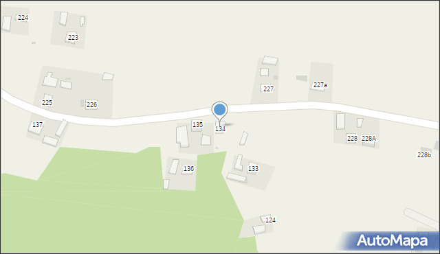 Sowina, Sowina, 134, mapa Sowina