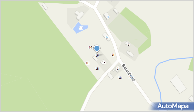 Sowinki, Sowinki, 1F, mapa Sowinki