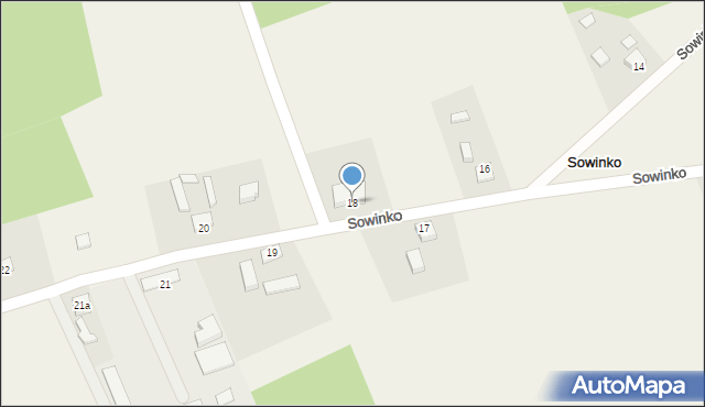 Sowinko, Sowinko, 18, mapa Sowinko