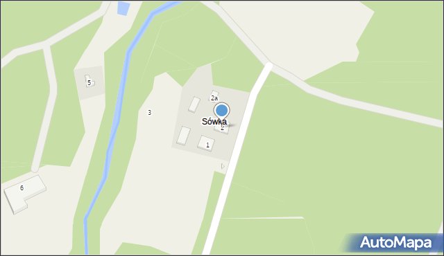 Sówka, Sówka, 2, mapa Sówka