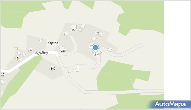 Sowliny, Sowliny, 117, mapa Sowliny