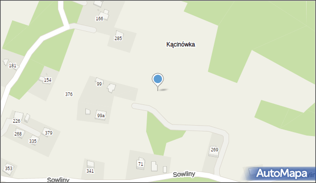 Sowliny, Sowliny, 398, mapa Sowliny